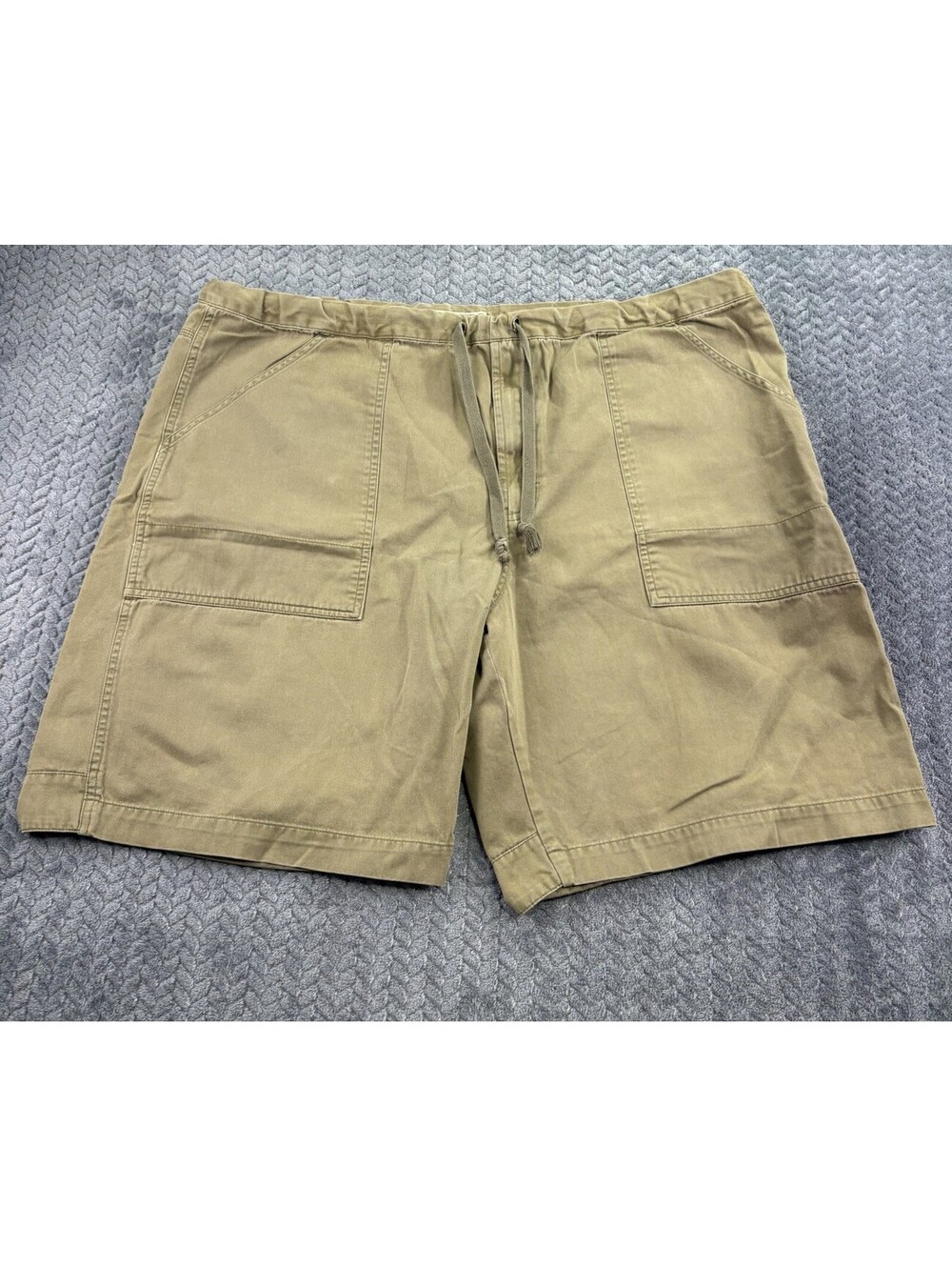 STRUCTURE Mens 38 Premium 100% Cotton  Brown CARGO SHORTS 0017